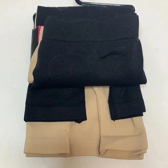 Zone Pro Plus Size Seamless Shape-wear SlipShorts 2 Pack Black, Tan 2X/3X NWT - Picture 5 of 8